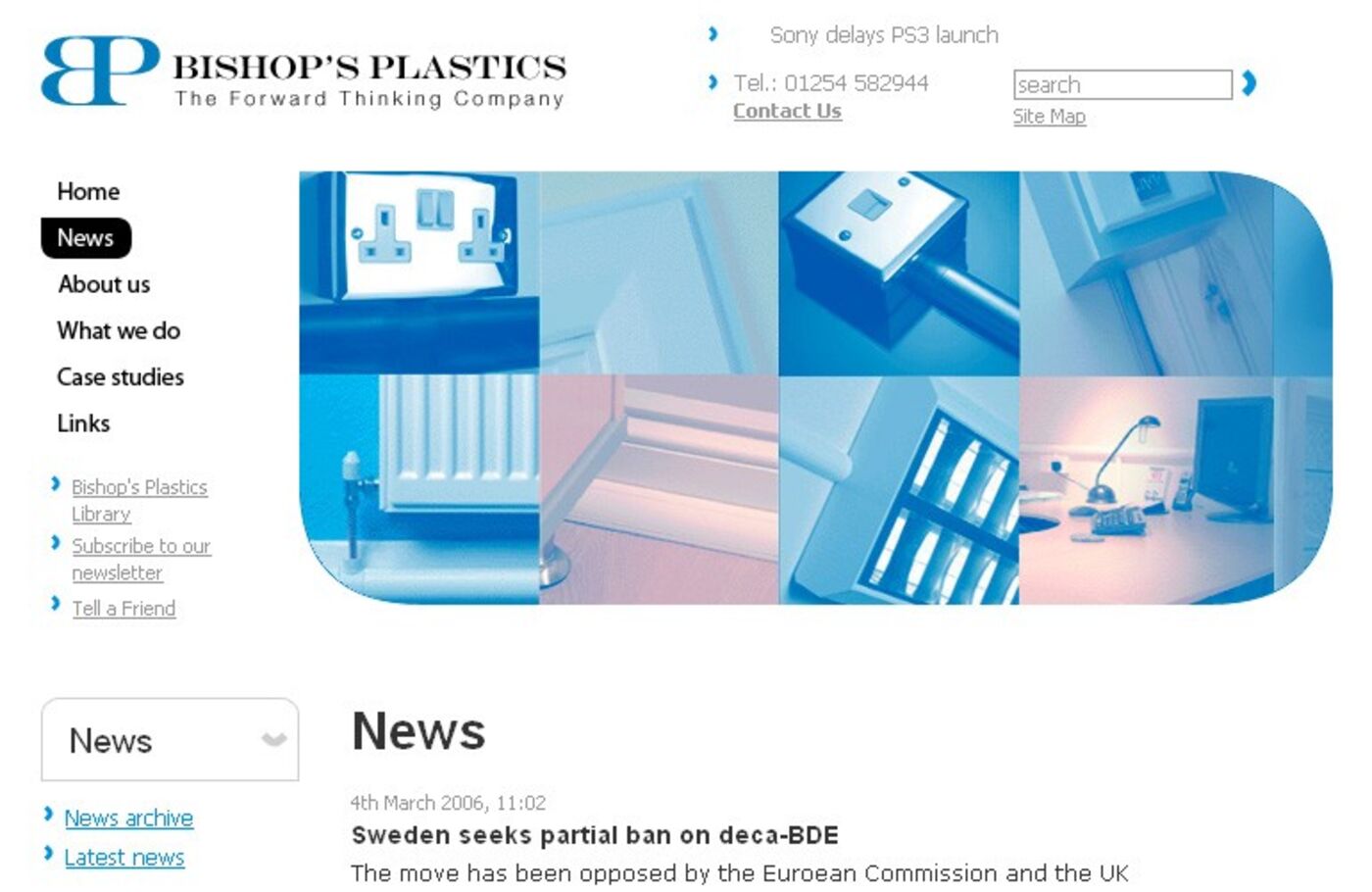 Bishop's Plastics News