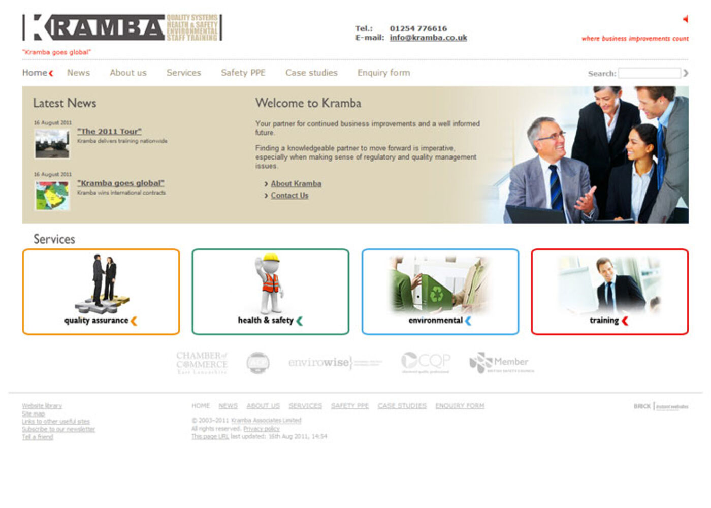 Kramba Associates Limited Home page - Kramba