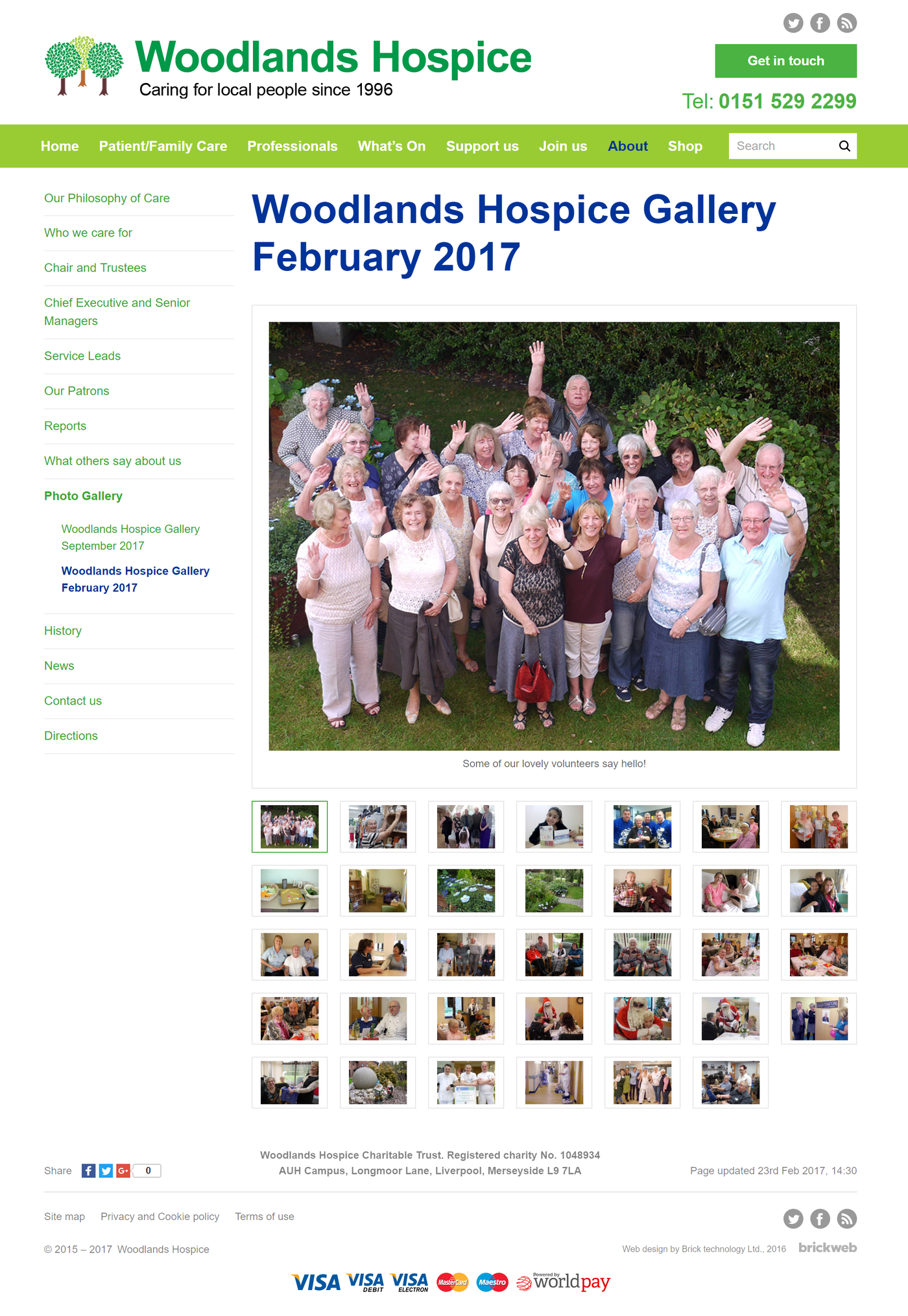 Woodlands Hospice Gallery February 2017