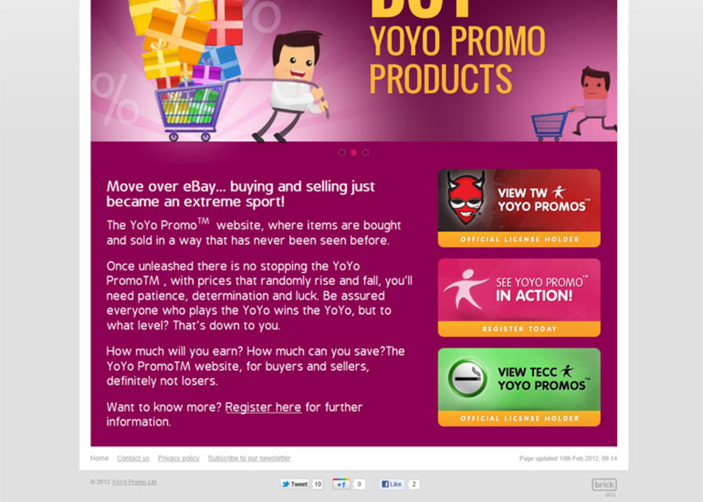 YoYo Promo Homepage footer - YoYo Promo